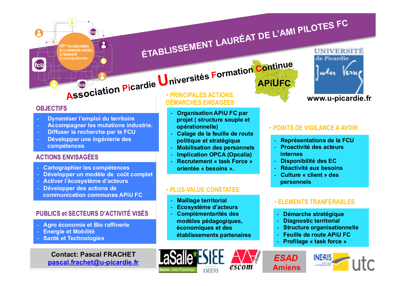 43ème colloque annuel de la formation continue à l'université