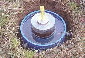 mesure de l'infiltration