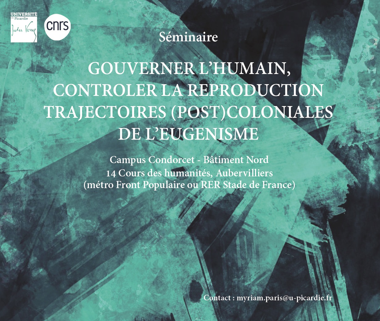 Séminaire Gouverner l’humain, contrôler la reproduction. Trajectoires (post)coloniales de l’eugénisme