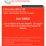 Soutenance de thèse de philosophie