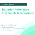Journée d'études Éducation / formation, citoyenneté & démocratie
