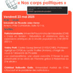 Séminaire de philosophie « Nos corps politiques »