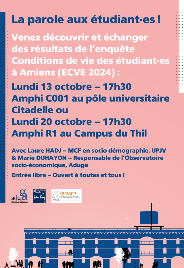 Restitution des résultats de l'enquête Conditions de vie des étudiants (ECVE-2024)