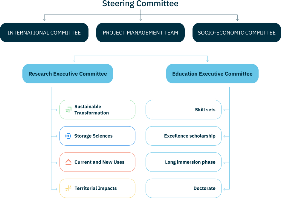 Project governance chart