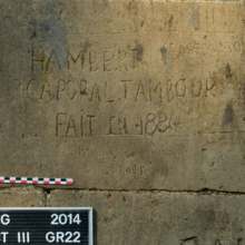 Graffiti « HAMBERT » (Gr 22)