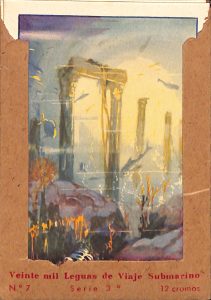 Protégé : Chromos chocolat Amatller « Veinte mil leguas de viaje submarino », n°7, série 3
