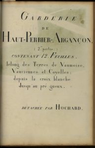 Garderie de Haut-Perrier-Argançon (2ème partie)