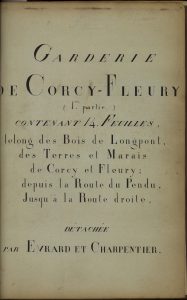 Garderie de Corcy-Fleury (1ère partie)
