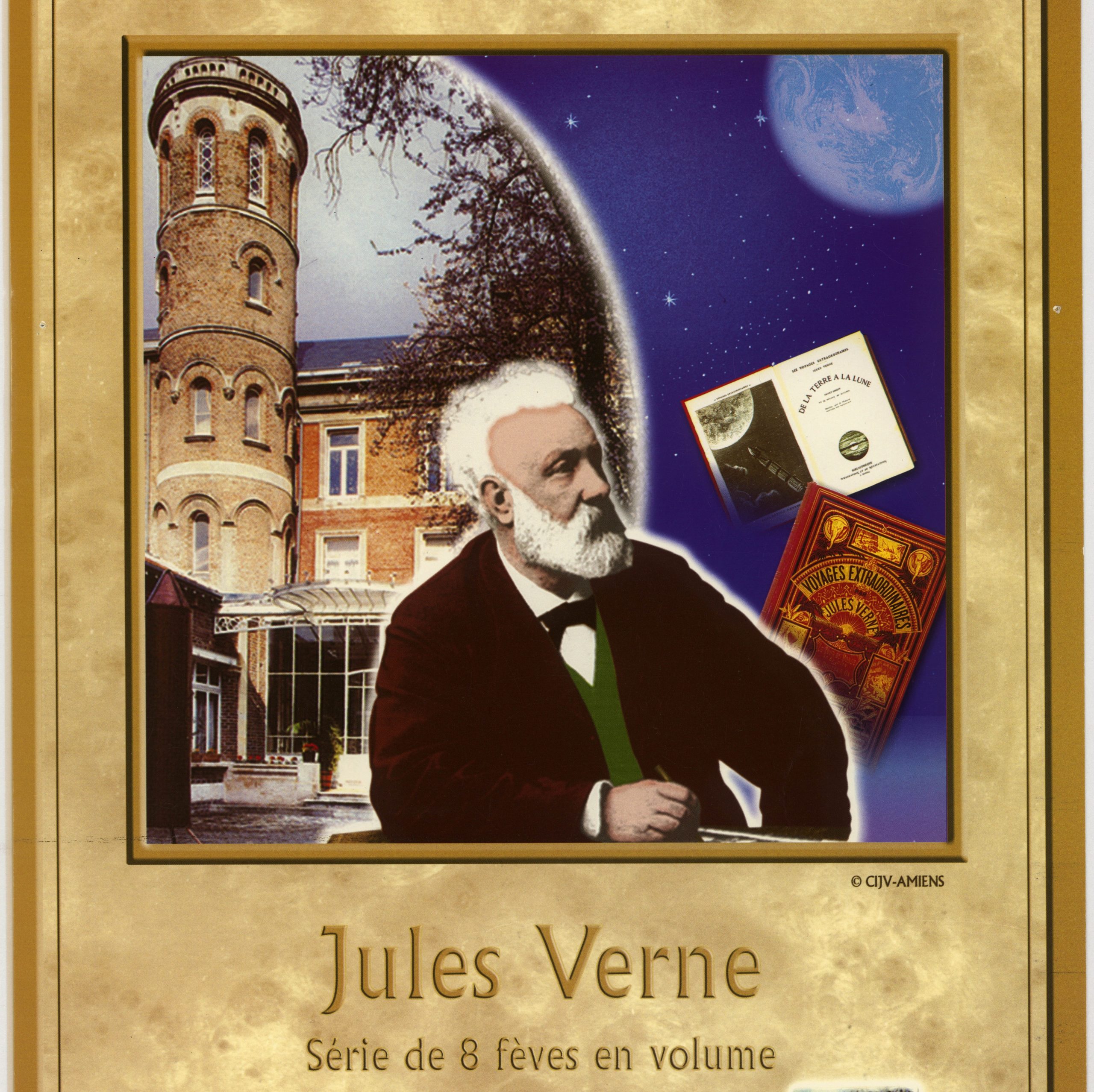 Affiche publicitaire recto-verso pour fèves