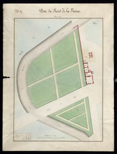 Poste du Rond de la Reine – plan n°17