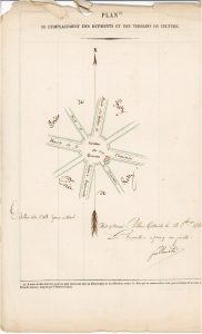 Hautwison – Plan du feuillet signalétique de la maison forestière