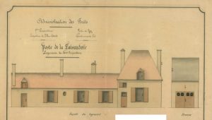 Faisanderie (logement du sous-inspecteur) – élévations de la maison forestière [extrait]