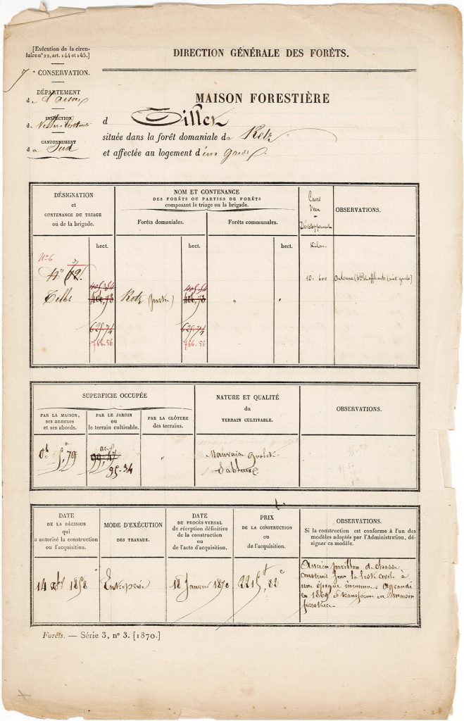 Feuillet de la maison du Tillet 1