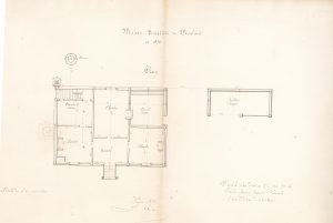 Moulinet – plan de la maison forestière