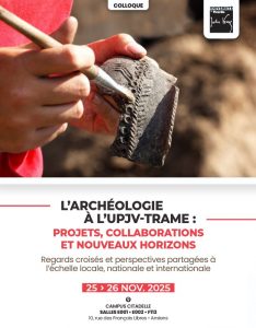 Affiche du colloque UPJV organisé par Michela Costanzi